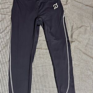 UEC Peloton Navy Blue Leggings with stitch accents MEDIUM